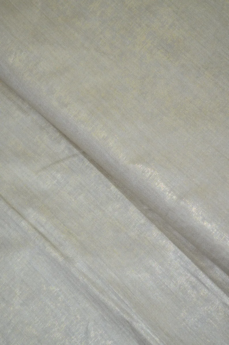 100% Pure Dyeable Muga Tussar Handloom Silk Fabric