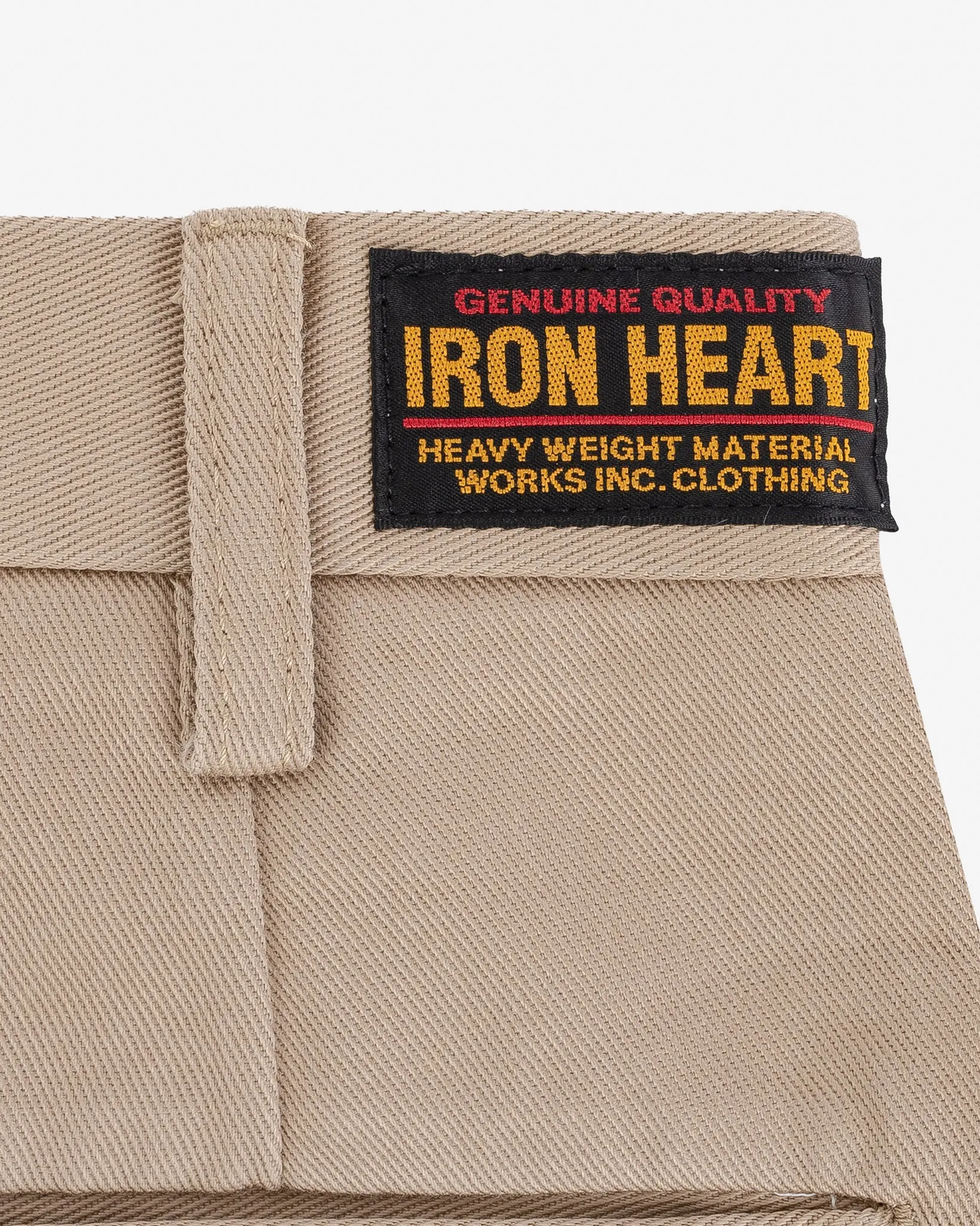 12oz Heavy Cotton Relaxed Fit Chinos - Khaki