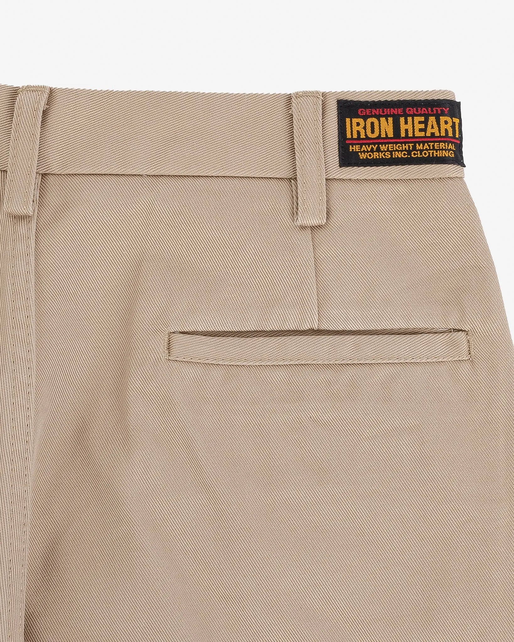 12oz Heavy Cotton Relaxed Fit Chinos - Khaki