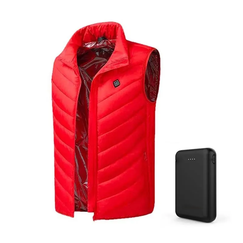 2022 Updated Version Two-touch LED Controller Heated Vest For Men & Women
