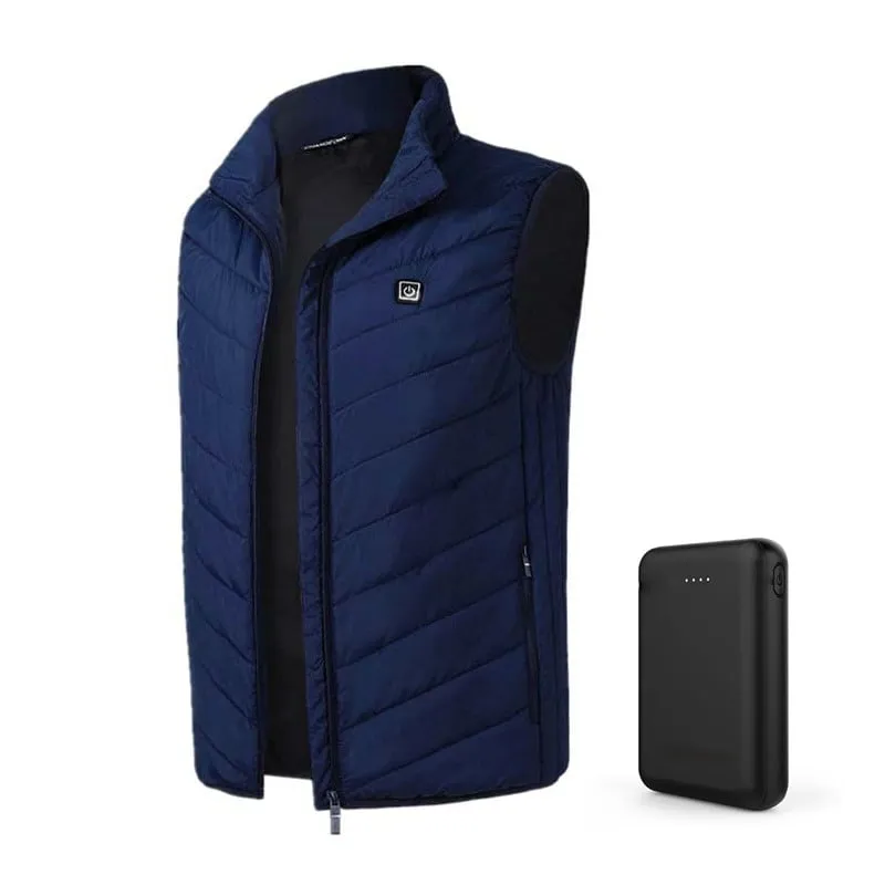 2022 Updated Version Two-touch LED Controller Heated Vest For Men & Women