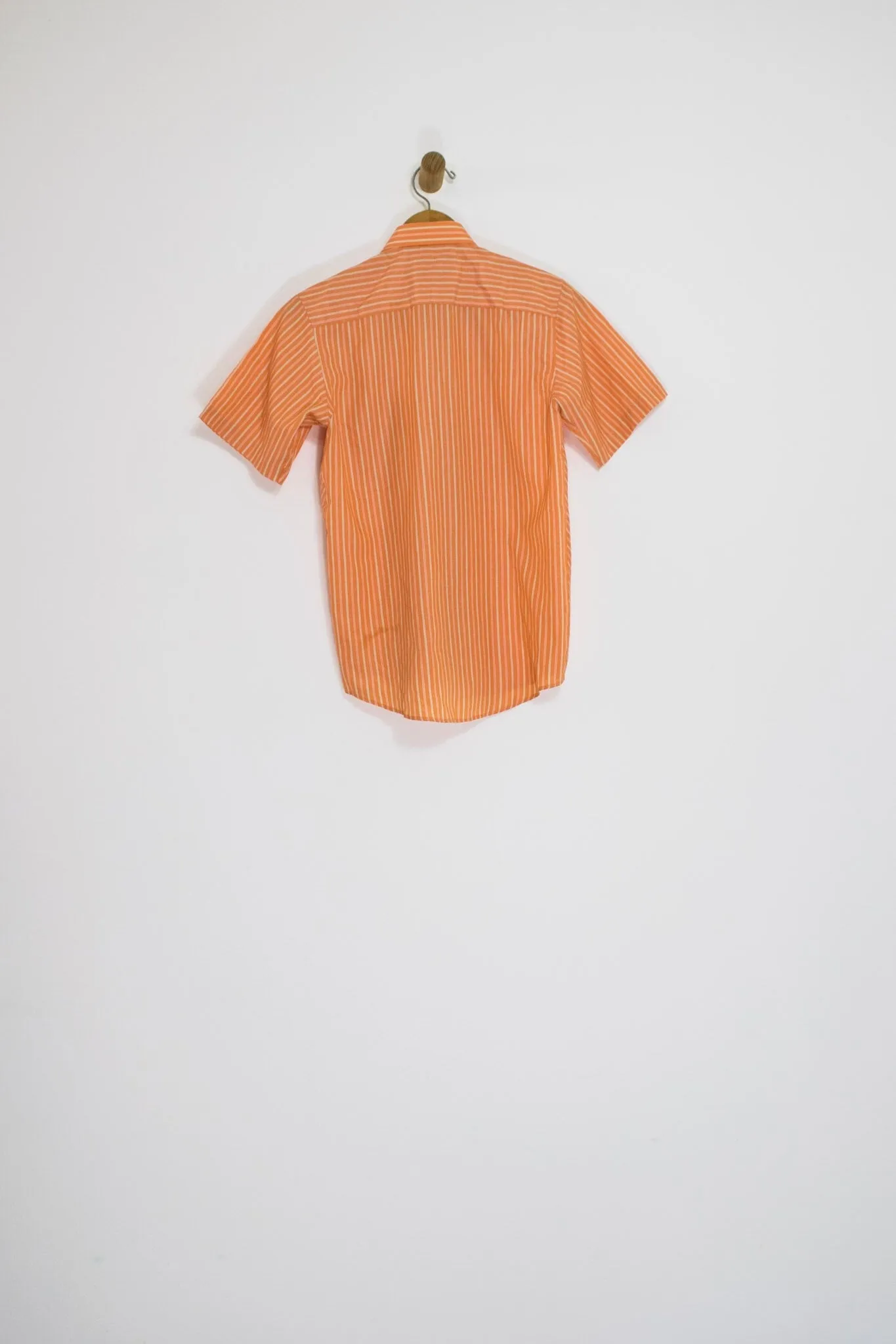 80’s SHERBET CHEVRON BUTTON UP / EXTRA SMALL