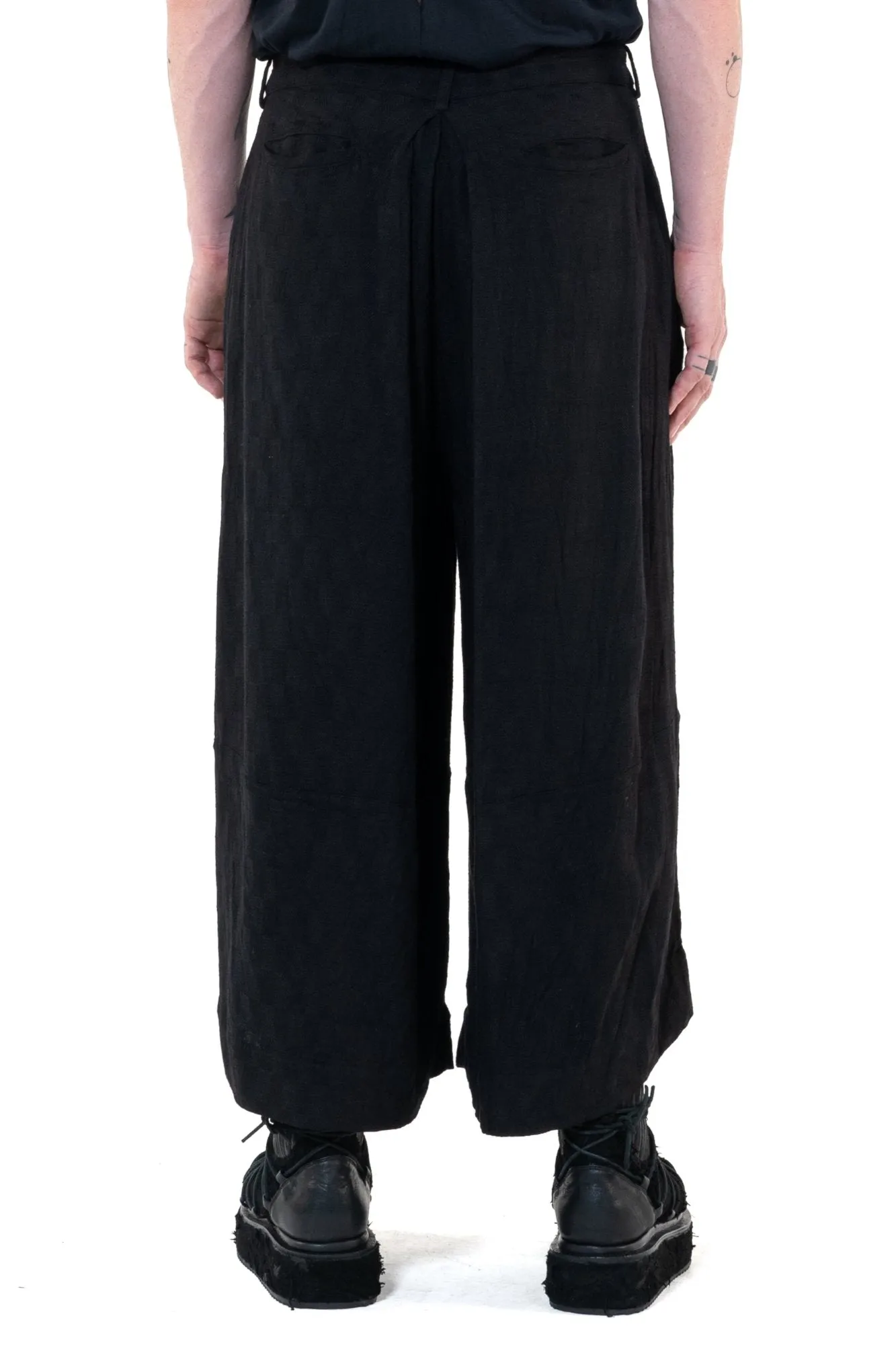 About Blank Culottes Black