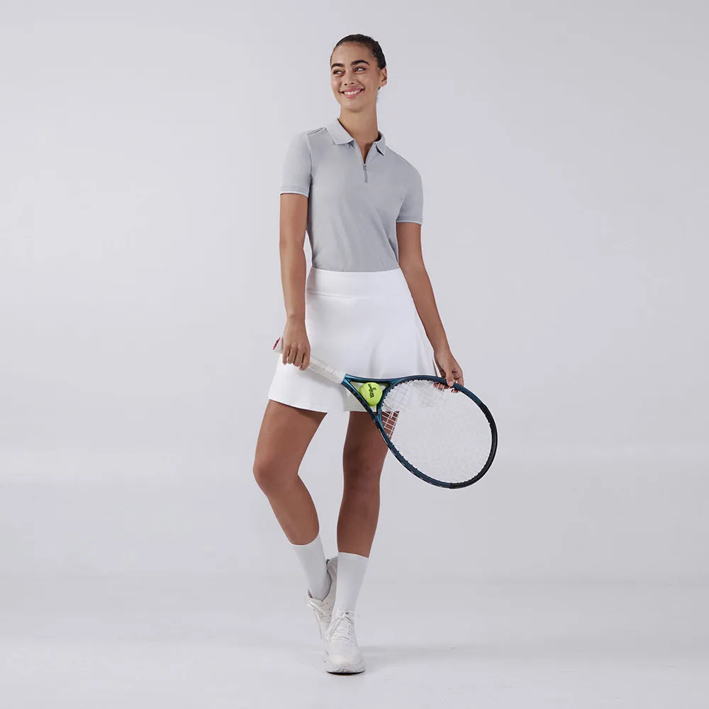 Airy Fit Half-Zip Short Sleeve Polo Shirt