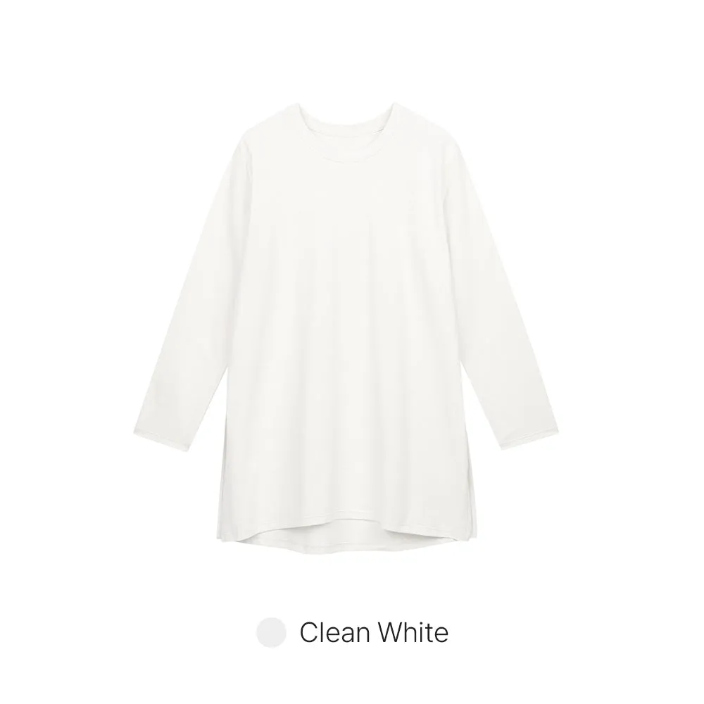 Airy Fit Side-Slit Long Sleeve