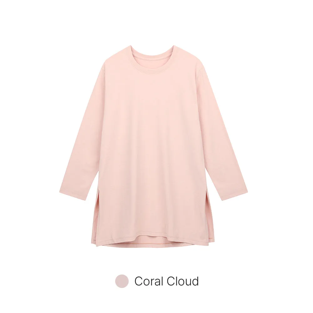 Airy Fit Side-Slit Long Sleeve