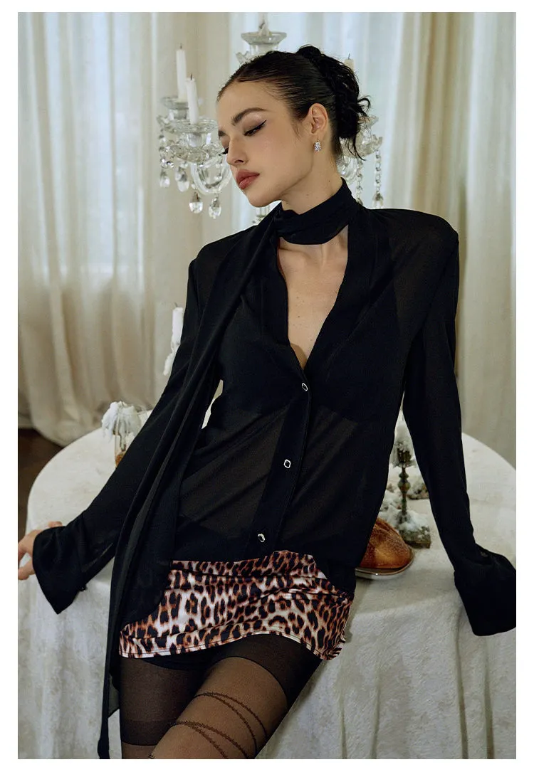 Airy See-Through Top