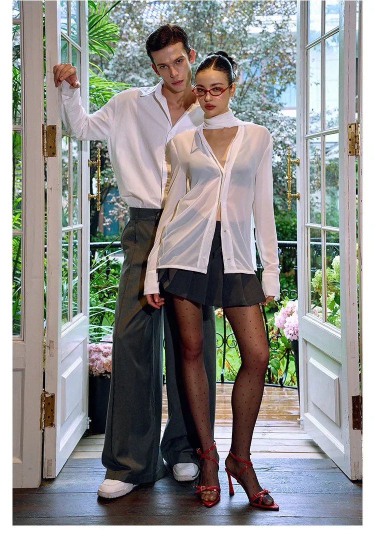 Airy See-Through Top