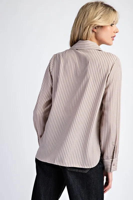 Alex Striped Blouse