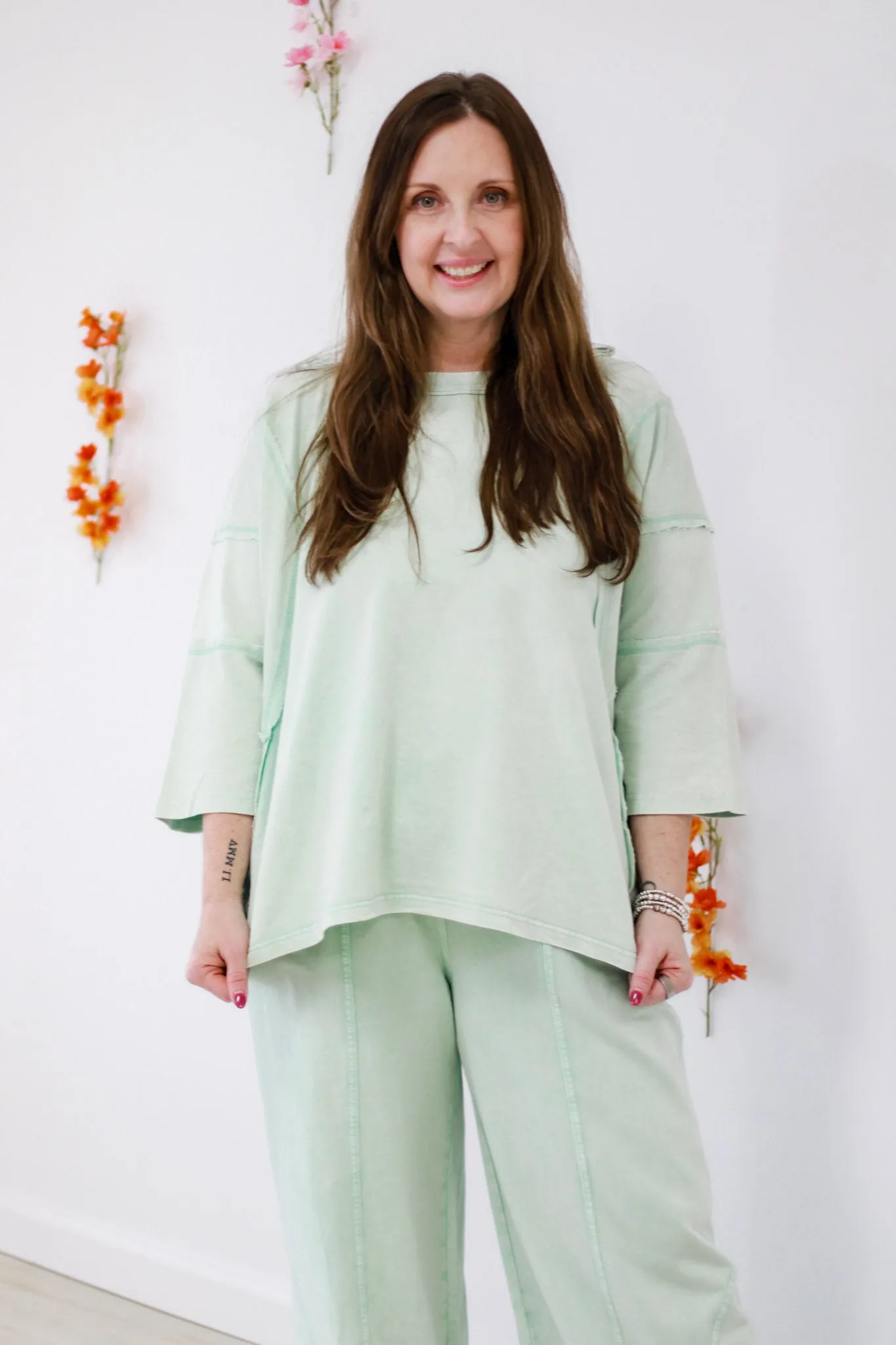 All For You Mineral Washed Top