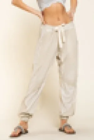Almond Waffle Mix Loose Fit Pant
