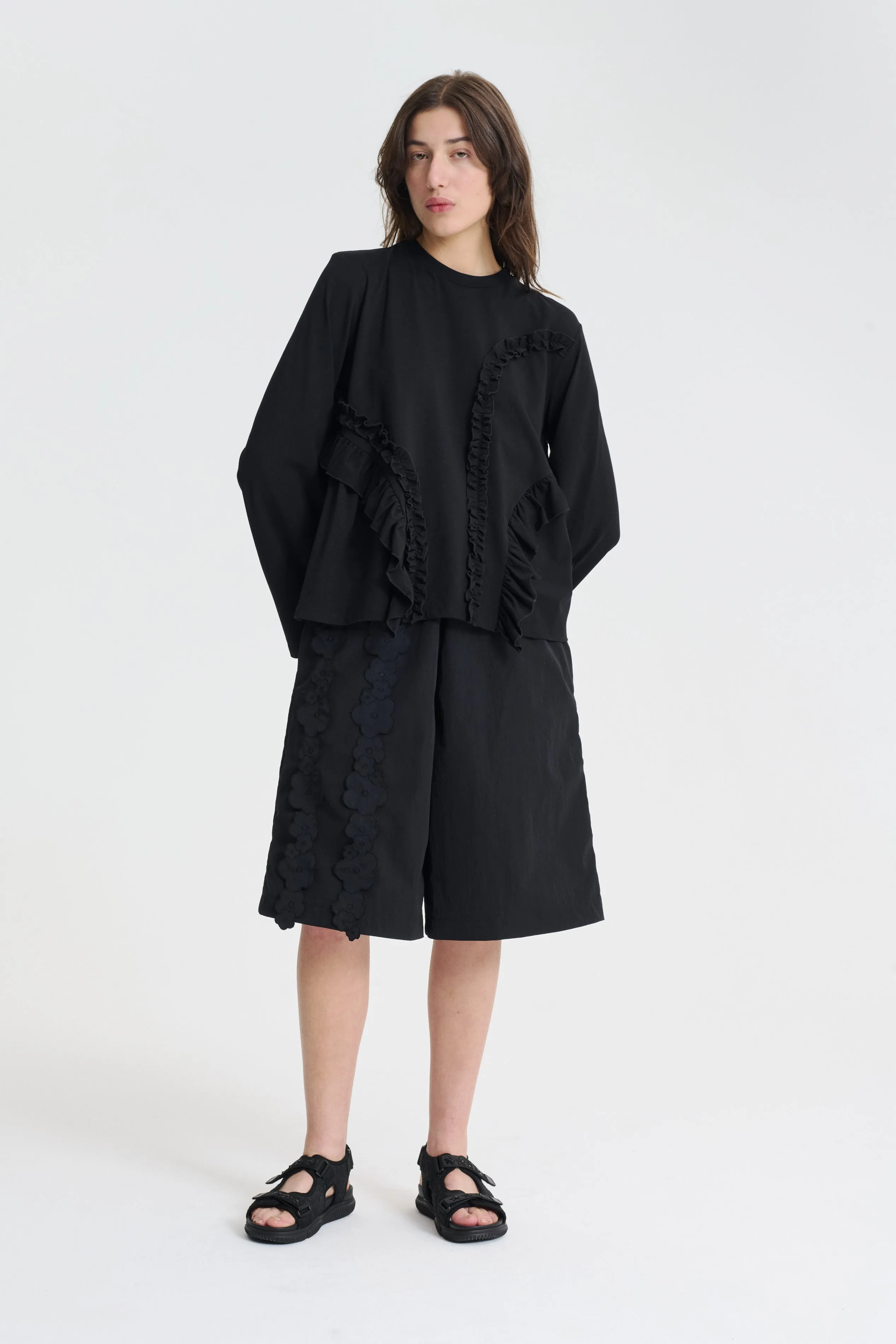 ALVA | T-SHIRT JERSEY BLACK
