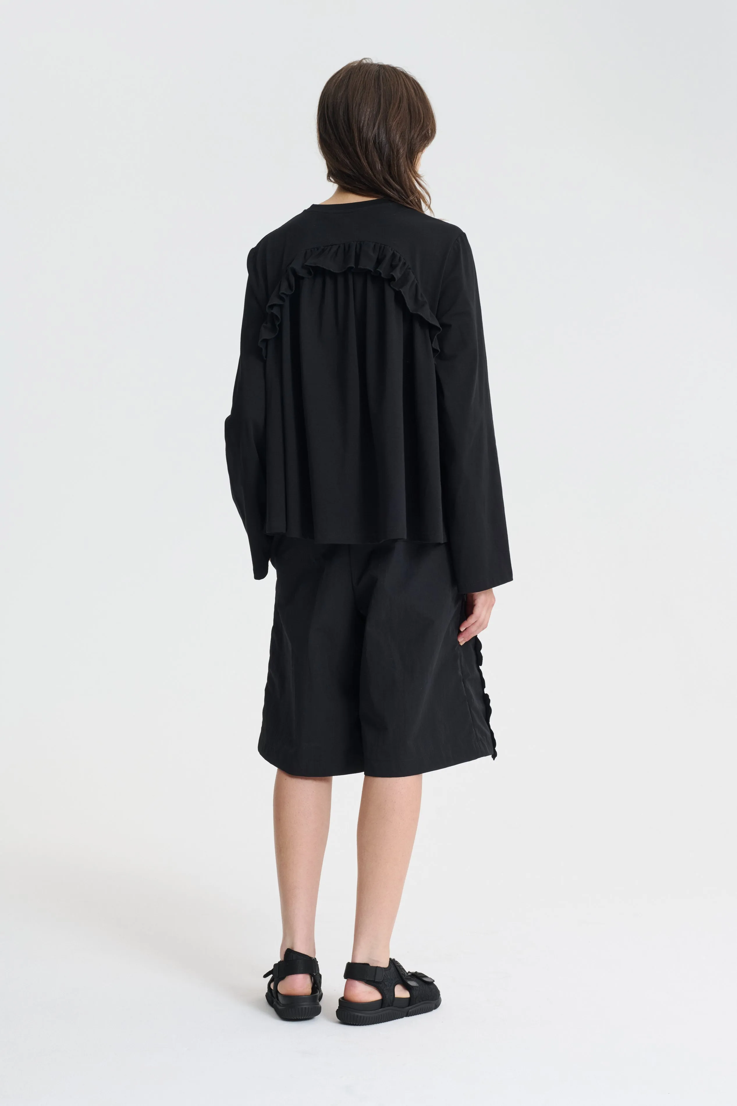 ALVA | T-SHIRT JERSEY BLACK