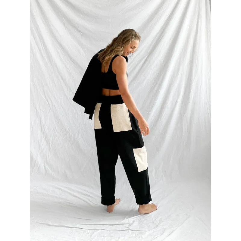 Ana   Zac Utility Pant Colour Block