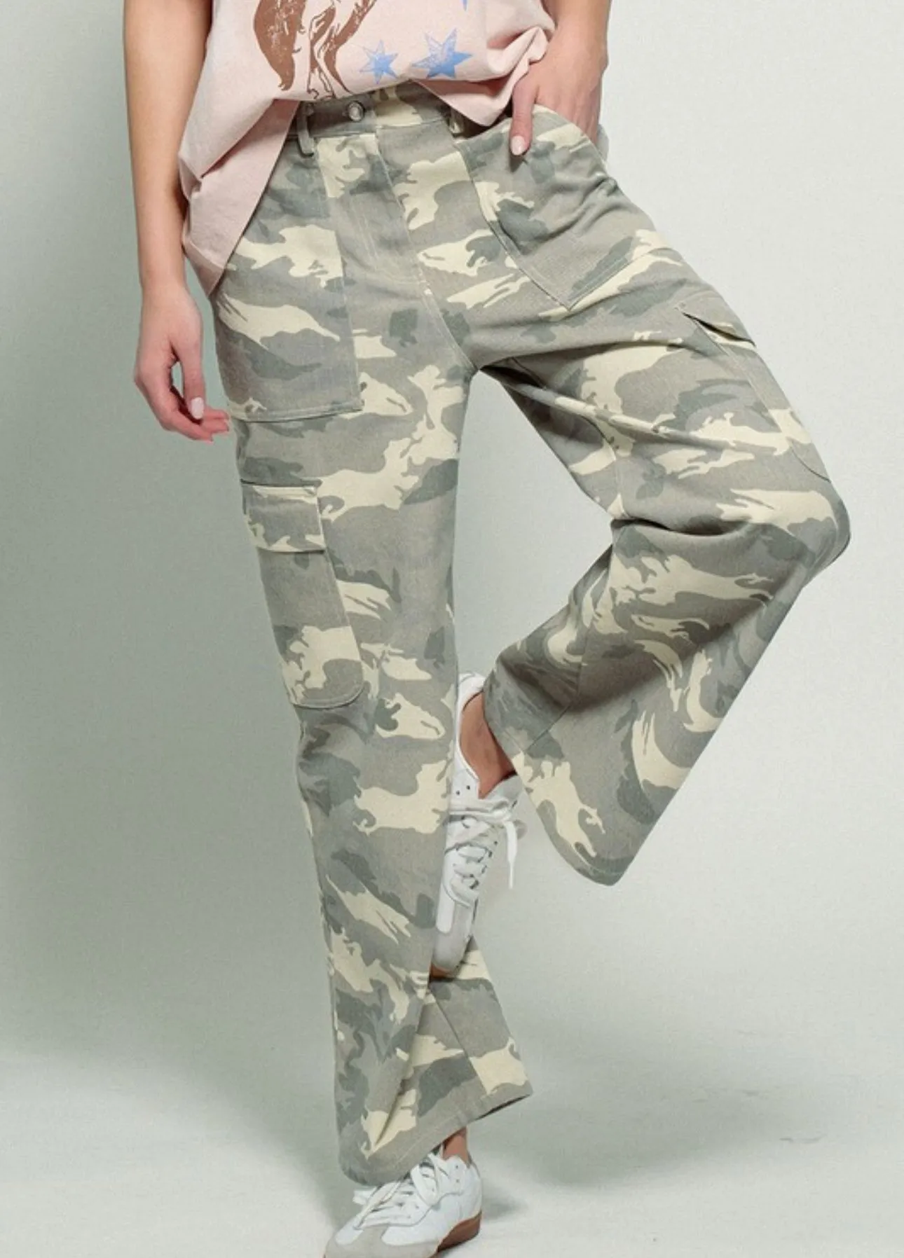 Army Camo Cargo Pants