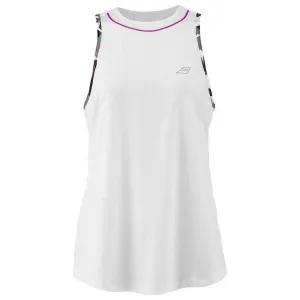 Babolat Aero Womens Badminton Tank Top - White