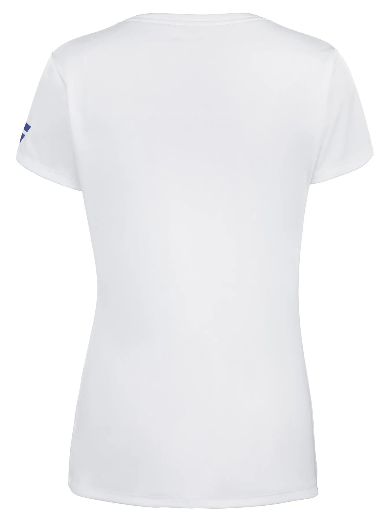 Babolat Play Womens Badminton Cap Sleeve Top - White