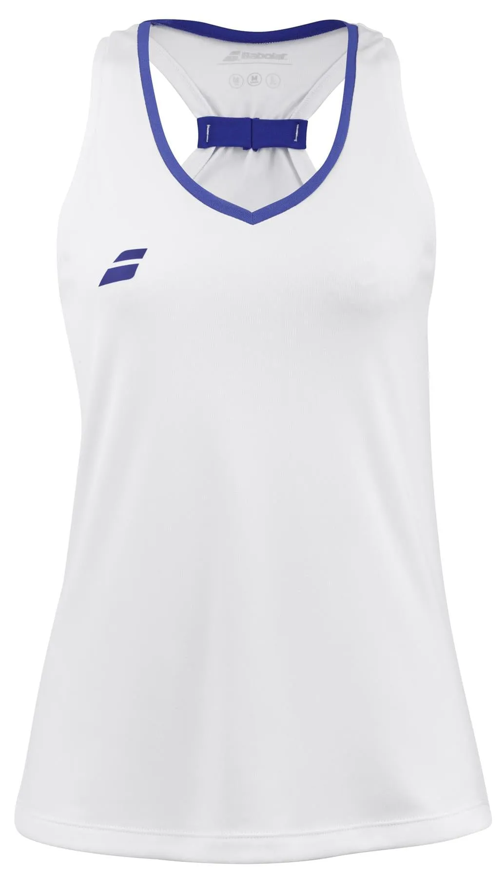 Babolat Play Womens Badminton Tank Top - White