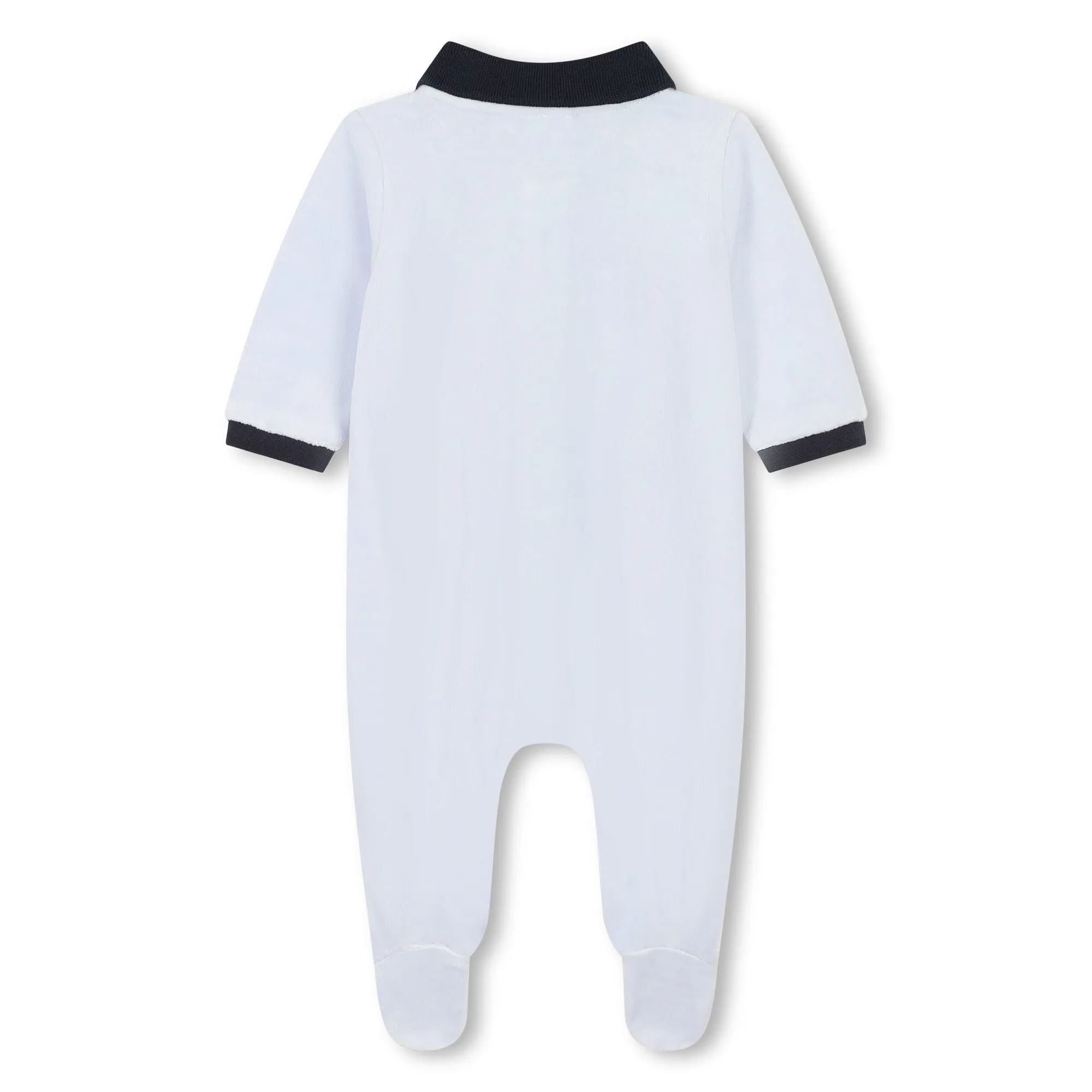 Baby Boys Pale Blue Babygrow