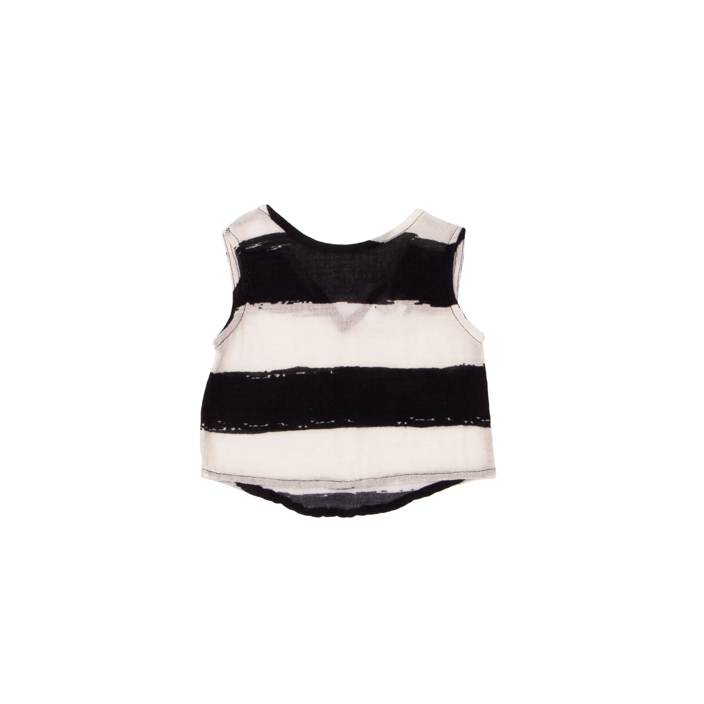 Baby Top // black stripes XL