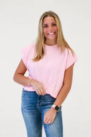 Back on the Boardwalk Pink Top
