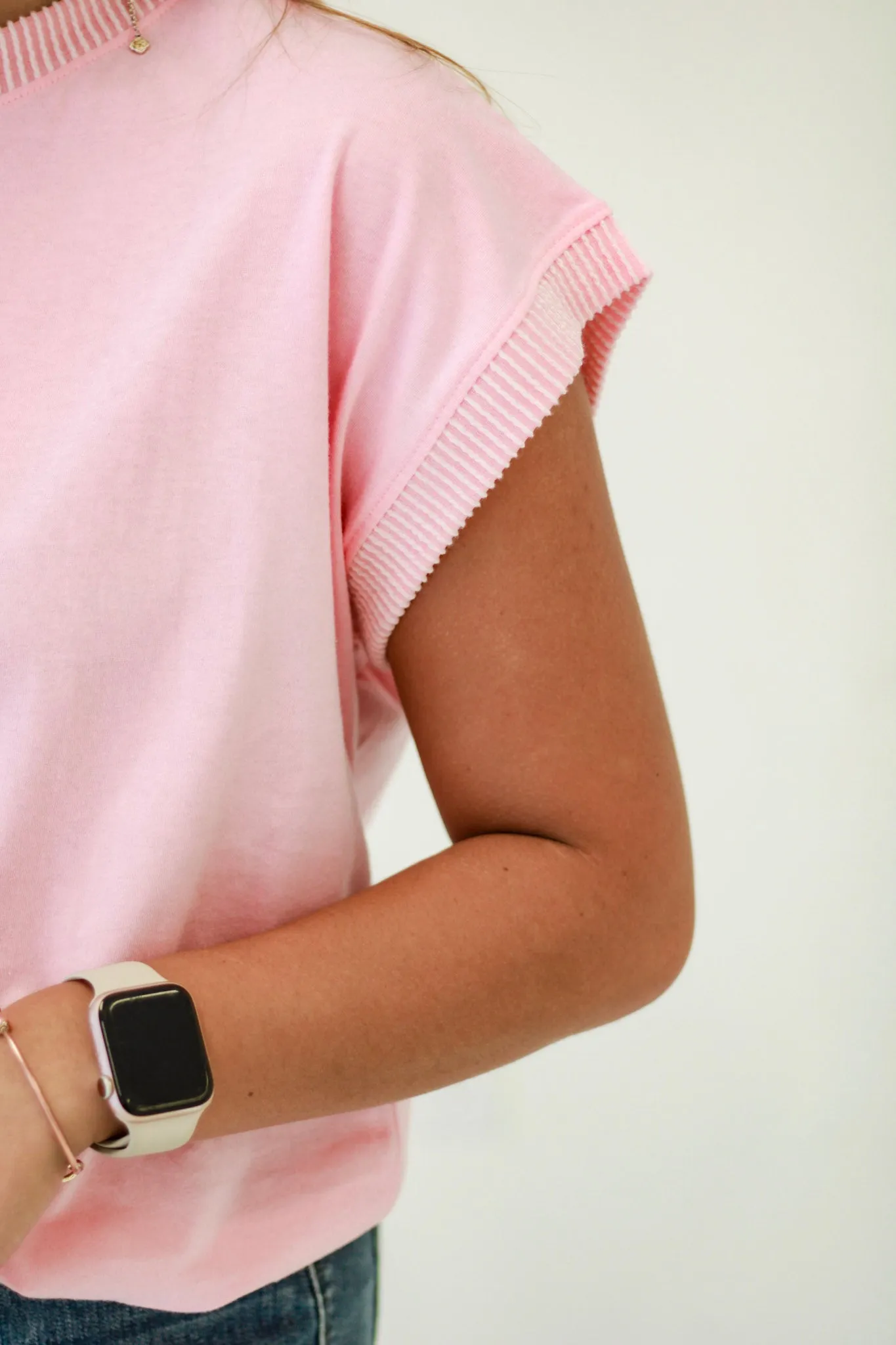 Back on the Boardwalk Pink Top