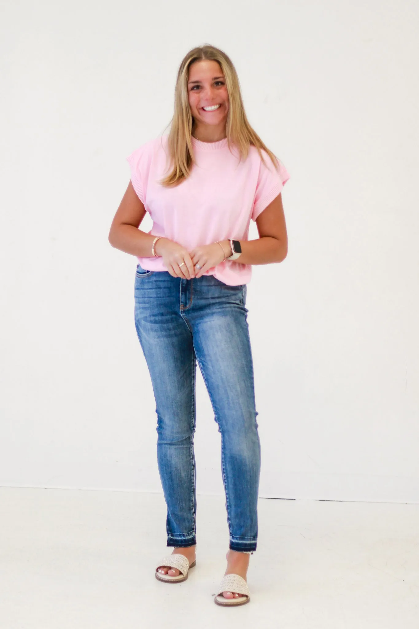 Back on the Boardwalk Pink Top