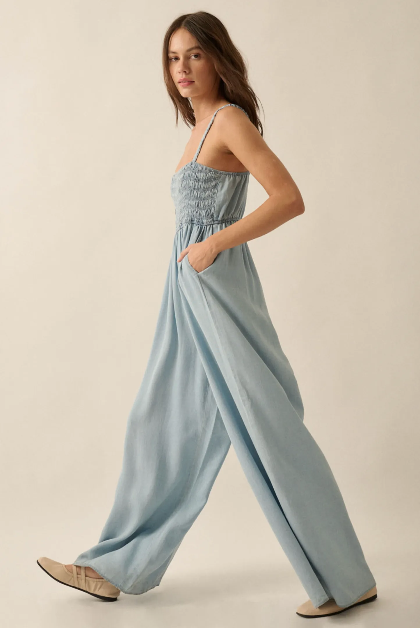 Backstreet Tencel Jumpsuit | Arrival 3/14