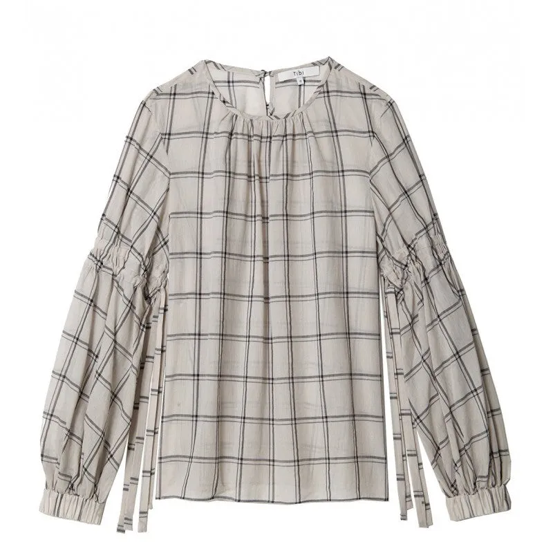 Ballon Sleeve Top