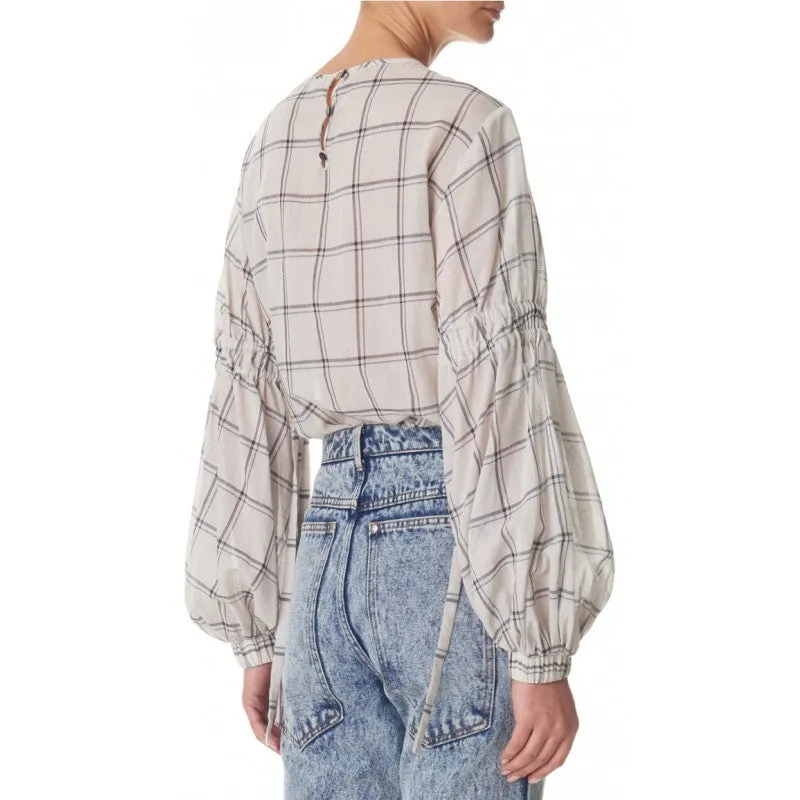 Ballon Sleeve Top