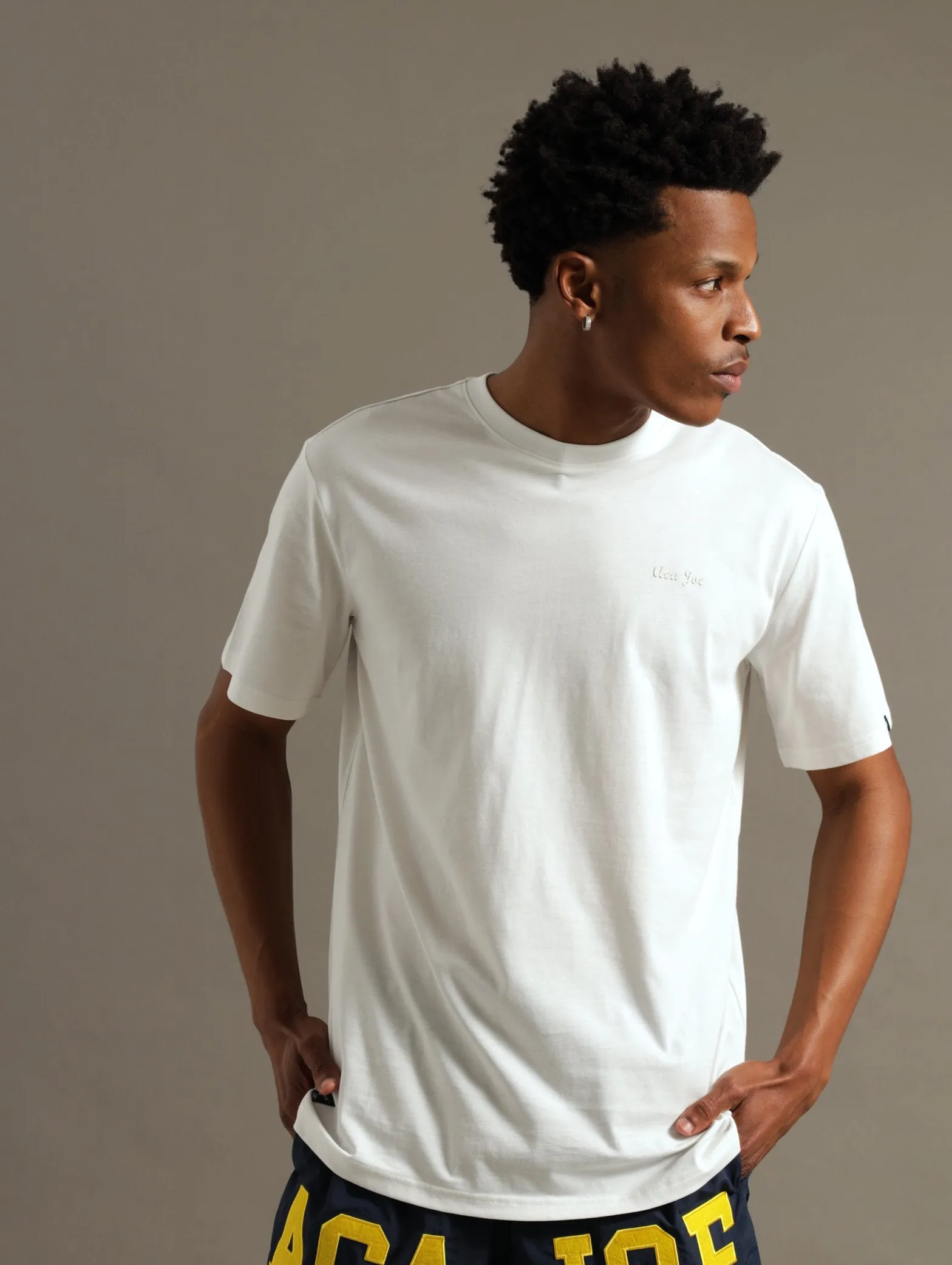 Basic Crew Tee - Snow White