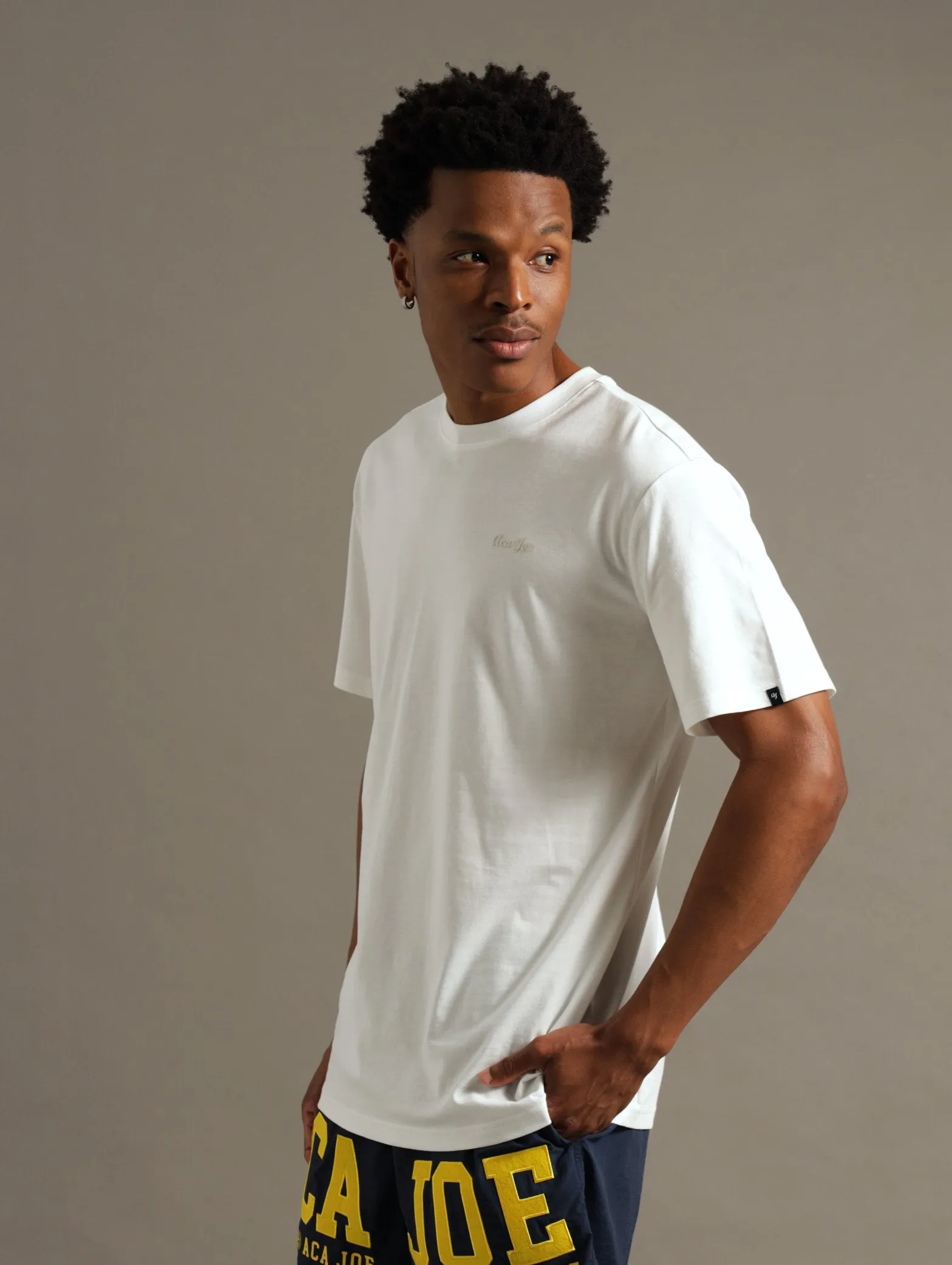 Basic Crew Tee - Snow White