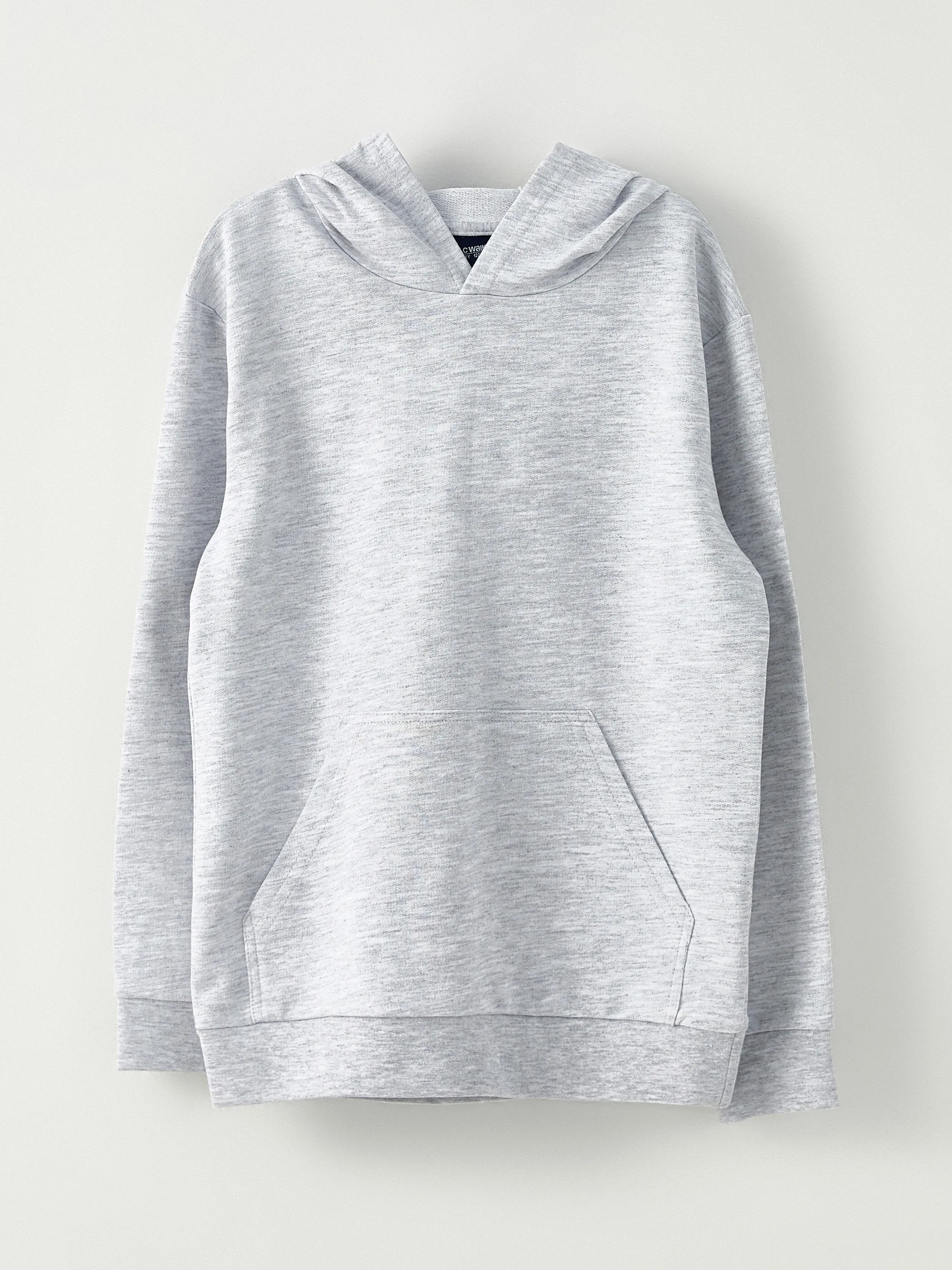 Basic Hooded Long Sleeve Boys Sweatshirt