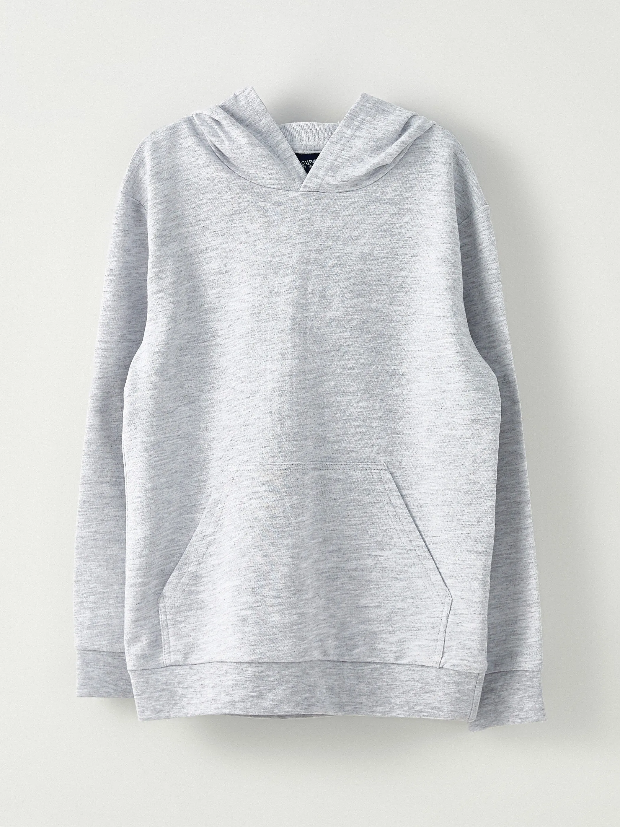 Basic Hooded Long Sleeve Boys Sweatshirt