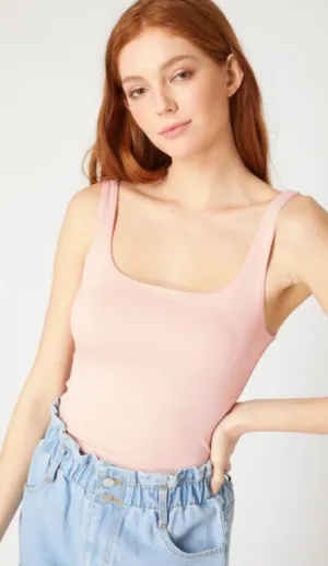 Basic Scoop Neck Tank Top