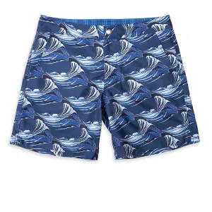 Bay Eco Swim Shorts - Indigo Waves