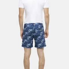 Bay Eco Swim Shorts - Indigo Waves