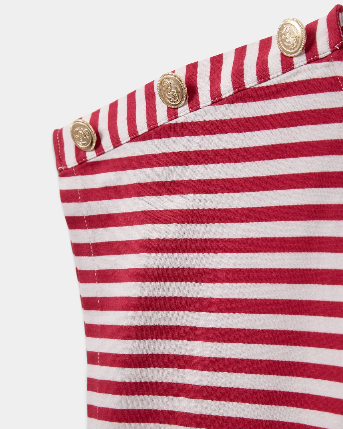 BAYSW T-SHIRT - Red Striped
