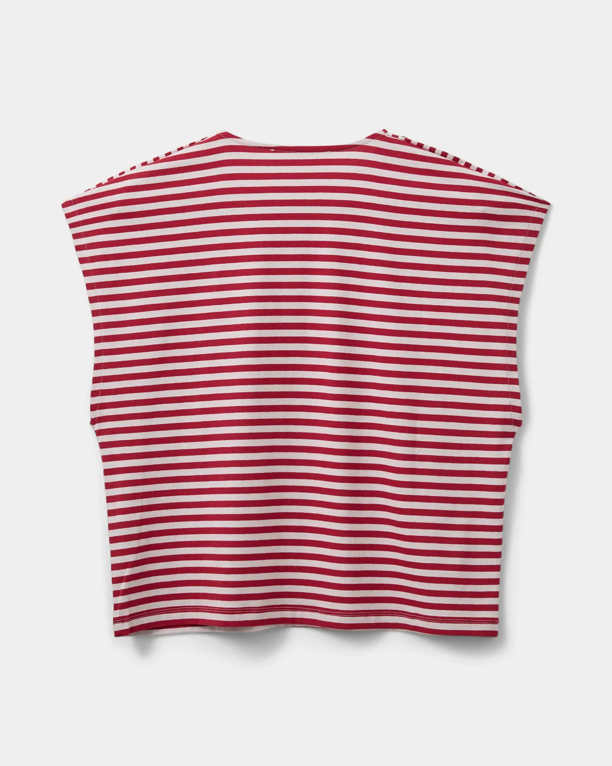BAYSW T-SHIRT - Red Striped