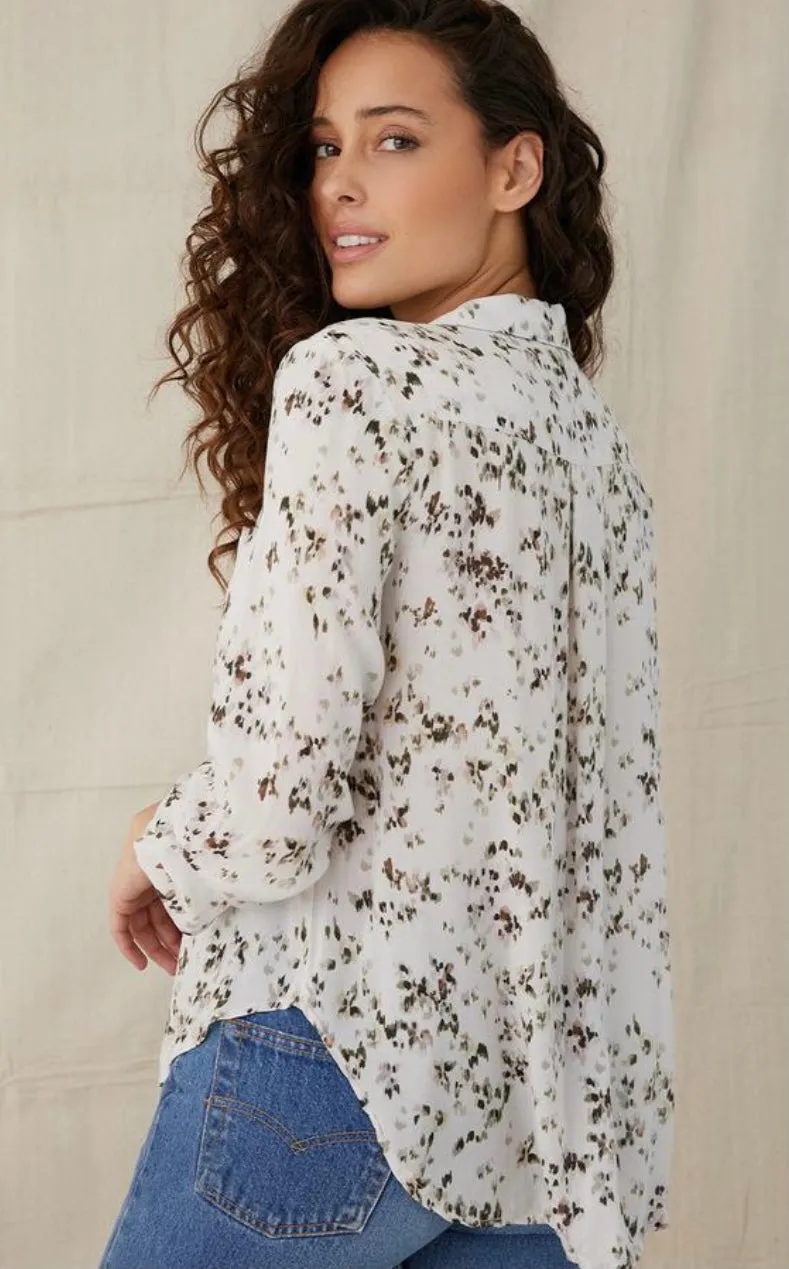 Bella Dahl Full Button Down Hipster Shirt