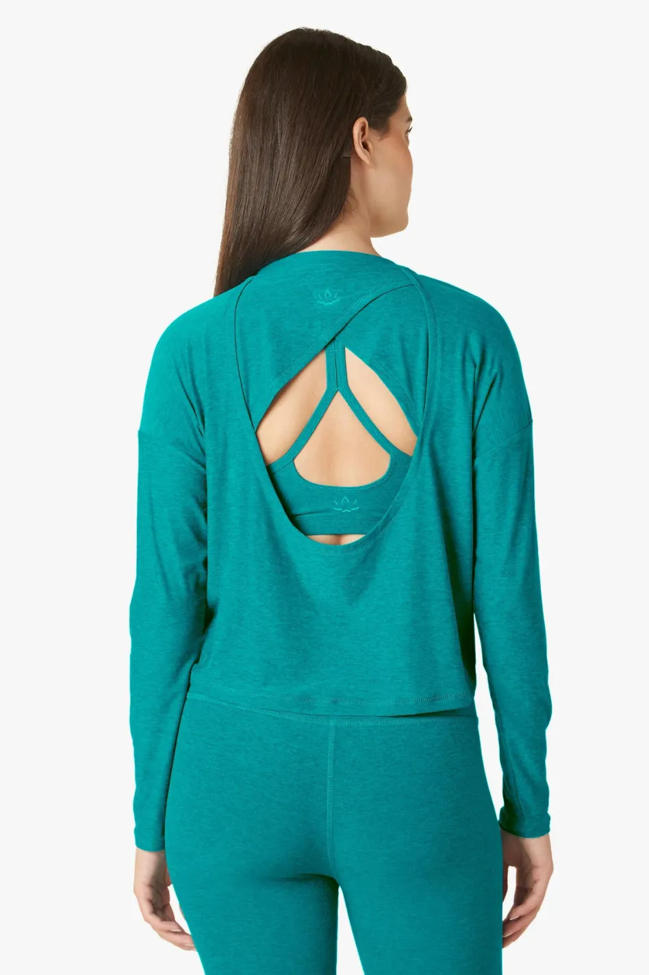 Beyond Yoga - Featherweight Open Space Pullover