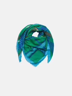 Big Check Siw Scarf