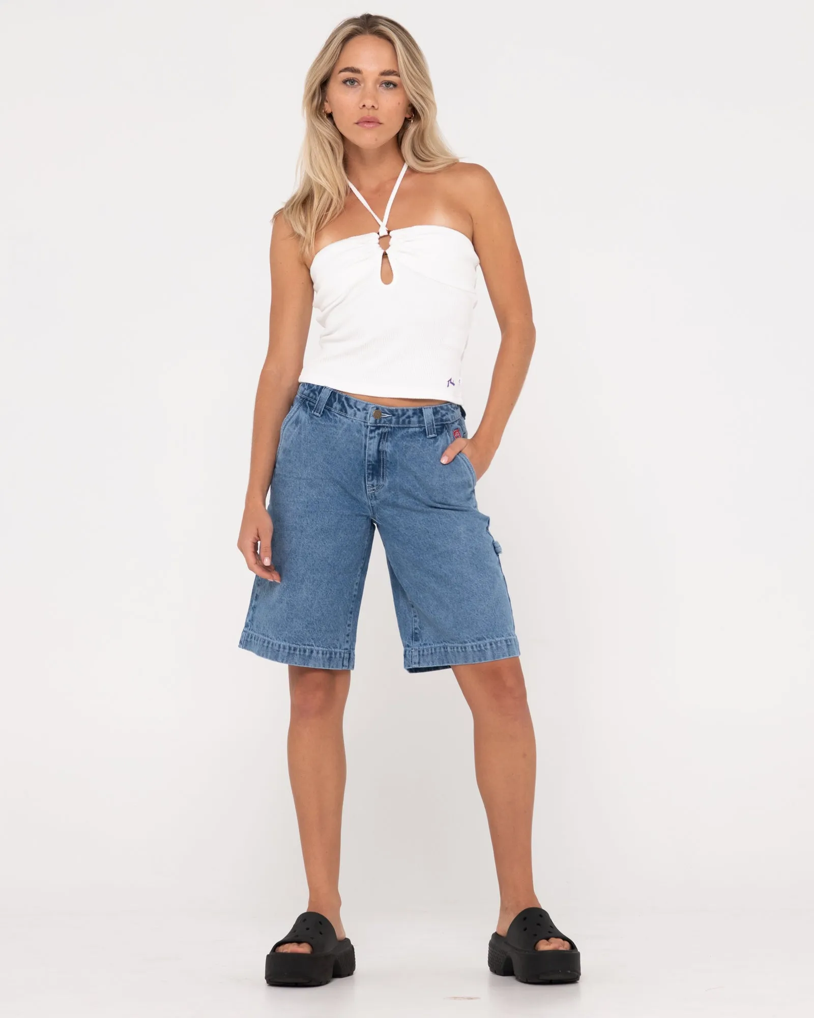 Billie Low Rise Carpenter Jort