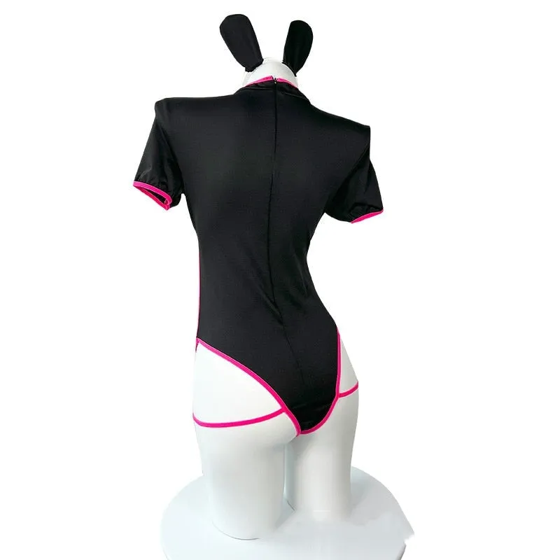 Black Bunny Girl Uniform Set Kf83589