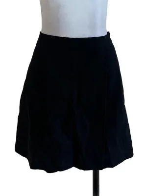Black Plain Short Pants