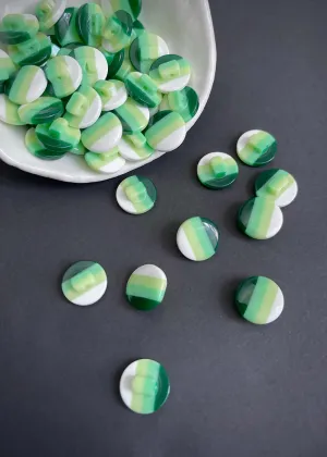 Bon Bon Minty Button 15mm
