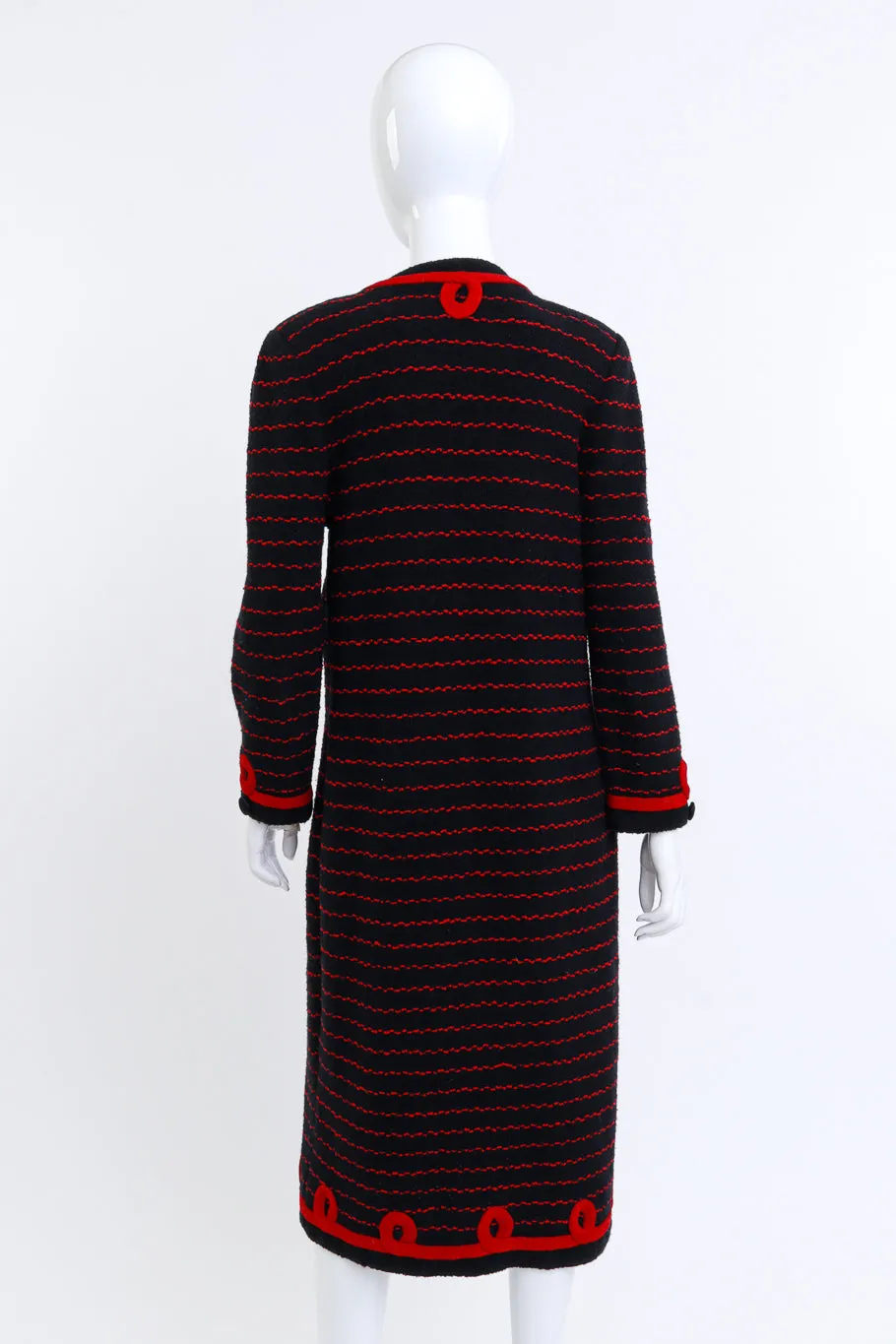 Bouclé Knit Duster