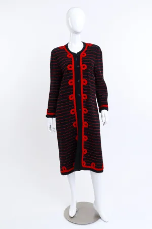 Bouclé Knit Duster