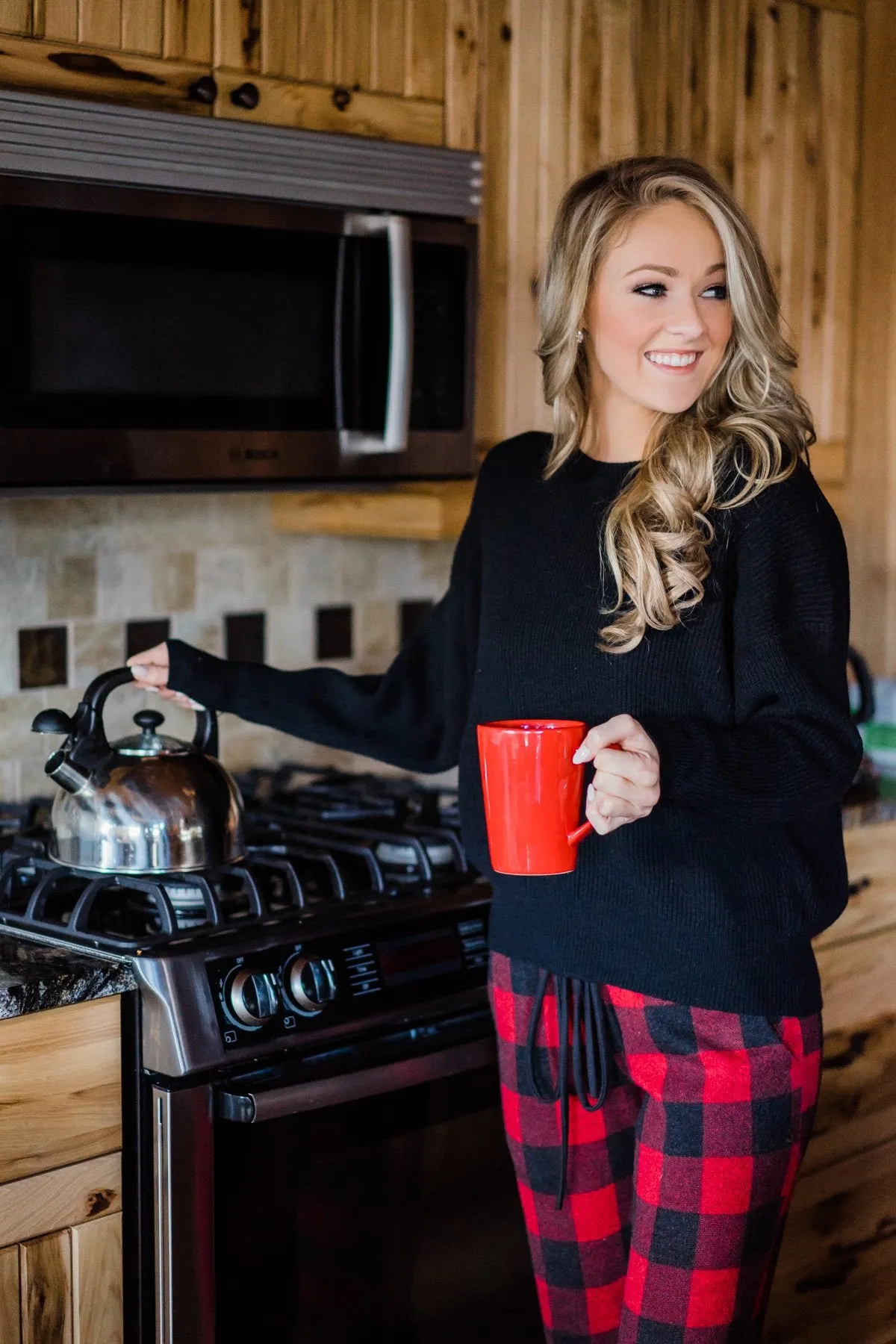 Buffalo Plaid Joggers