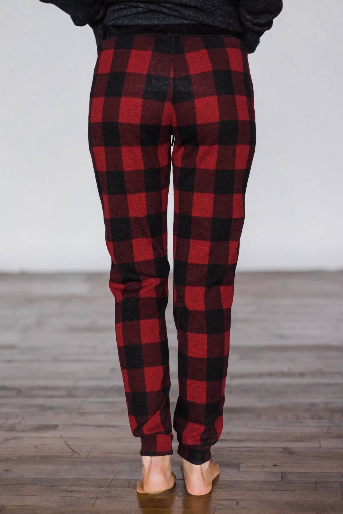 Buffalo Plaid Joggers